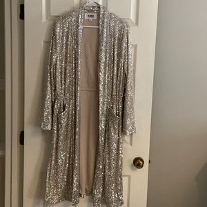 Bb Dakota long sequin duster